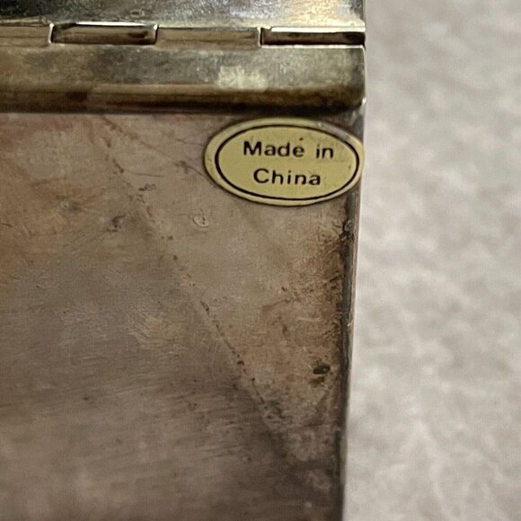 Vintage Mini Travel Razor Set Mirrored Case Contemporary Design - Picture 12 of 14